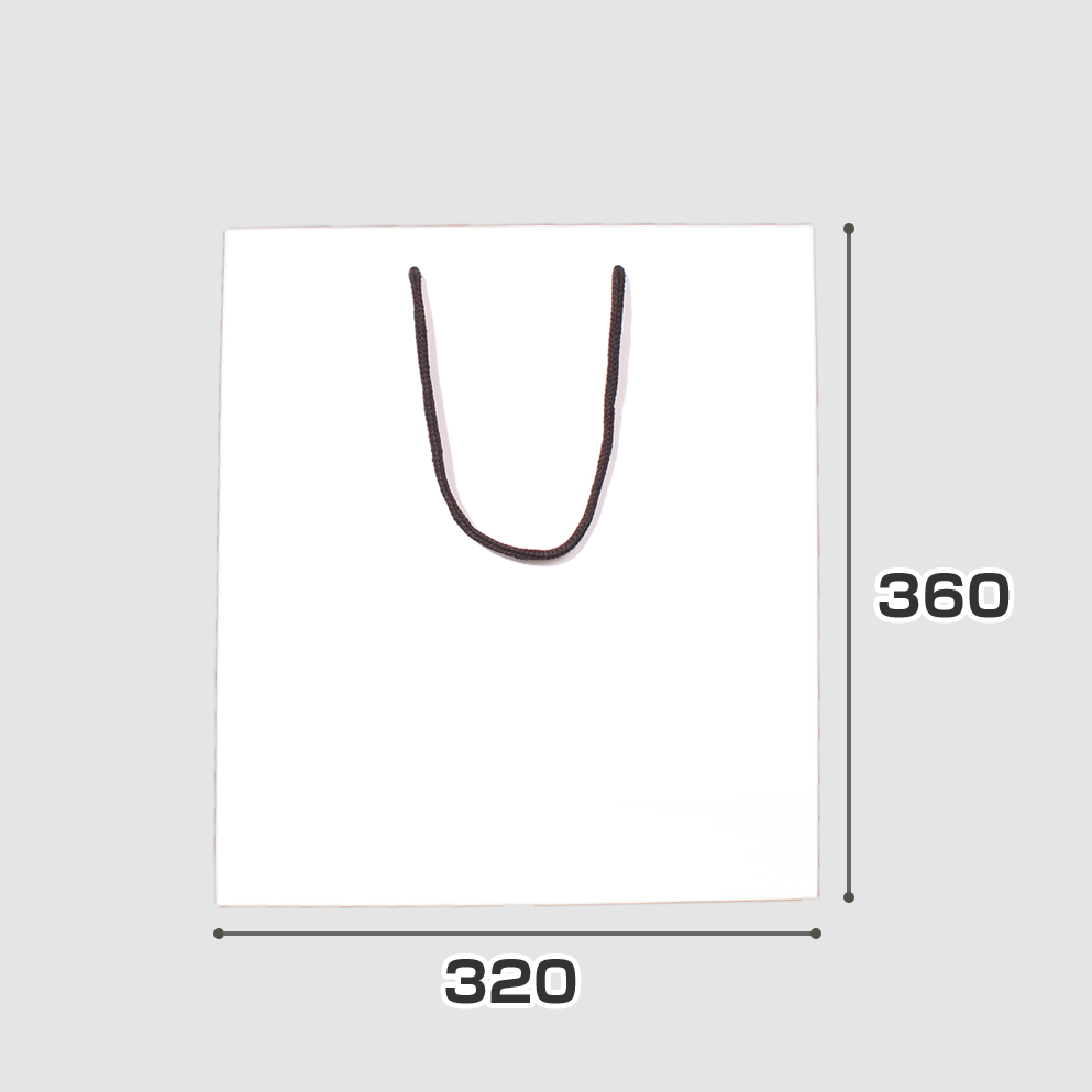 規格サイズ紙袋 L4の正面写真