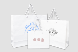 ワンポイント名入れ紙袋