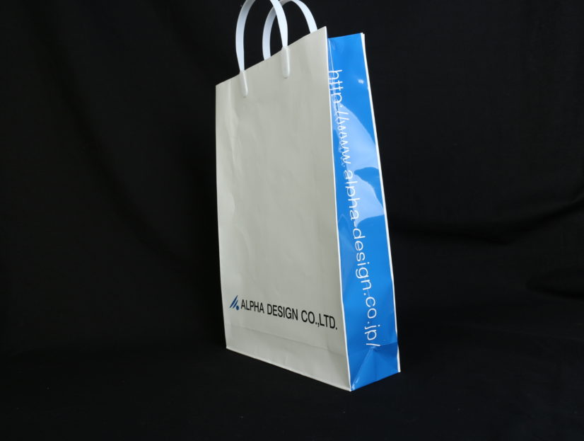ファクトリーオートメーション装置の開発などをされている会社様のオリジナル紙袋